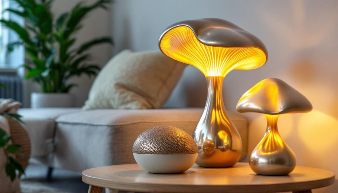 Comment les lampes champignon fusionnent-elles nature et technologie ?