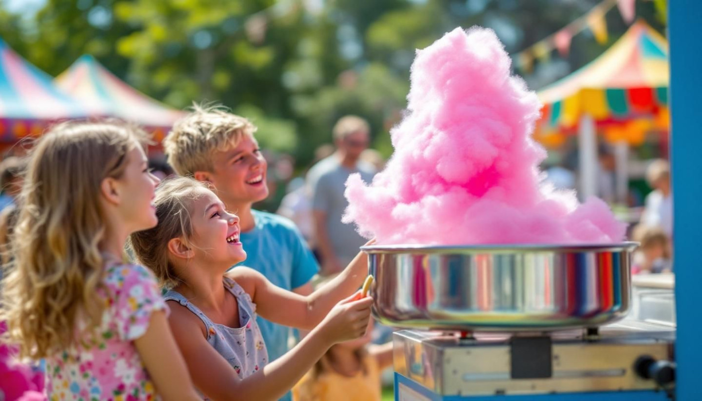Les avantages d'ajouter une machine à barbe à papa lors de vos événements